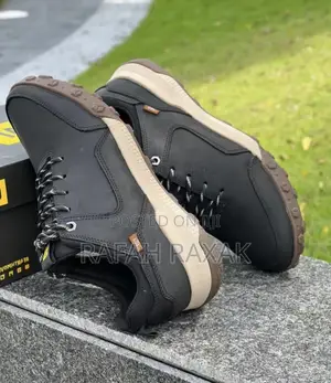 Original Men’S Black Cat Casual Leather Sneakers