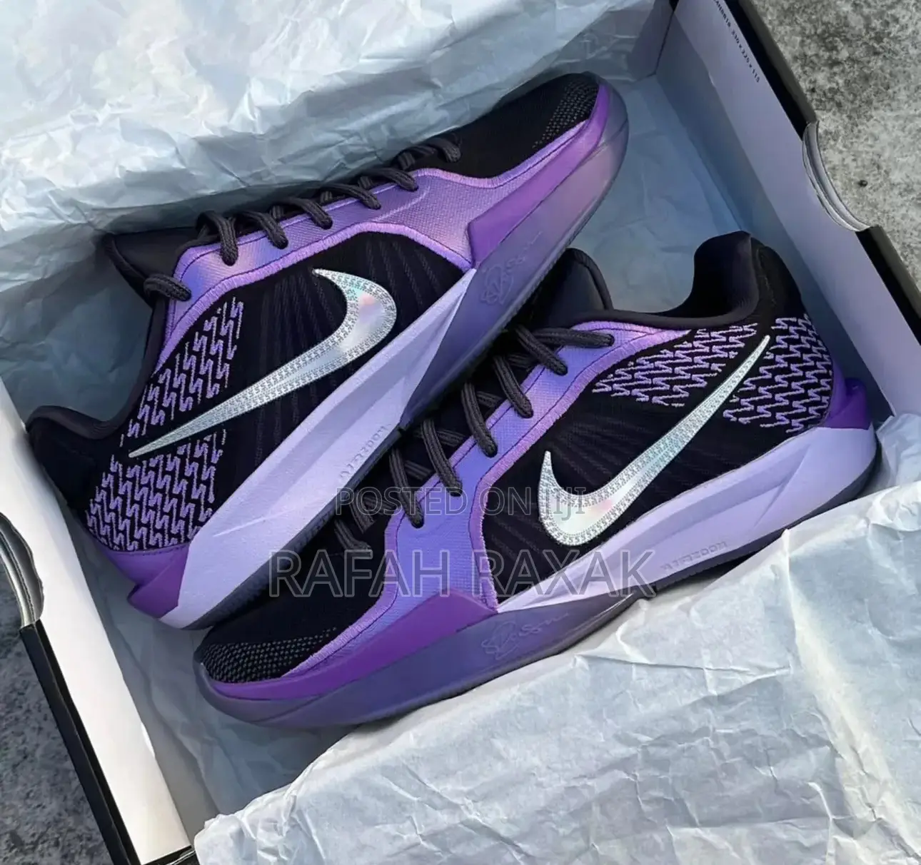Original Nike Sabrina 2 Court Version “Cave Purple” Basketball Shoes
