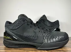 Original Triple Black Nike Zoom Kobe 4 Protro “Mamba” Basketball Shoes