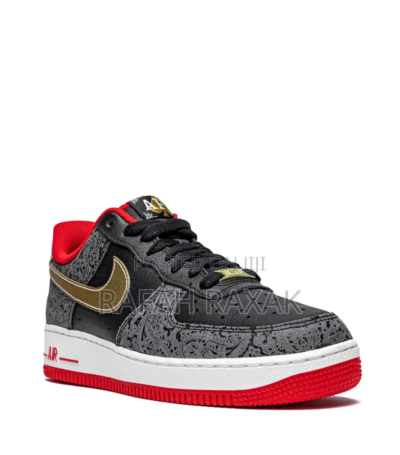 Original Super Classic Men’S Nike Air Force 1 ‘07 “Spades” Sneakers