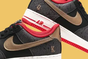 Original Super Classic Men’S Nike Air Force 1 ‘07 “Spades” Sneakers