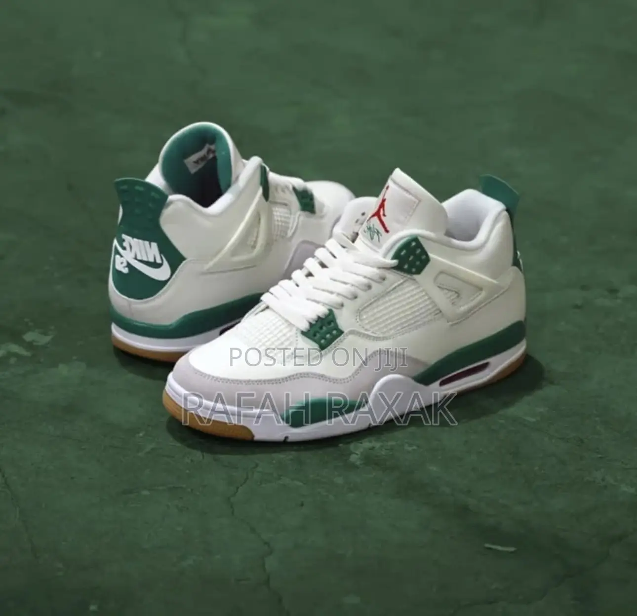Original Nike Air Jordan 4 Sb “Pine Green” Sneakers