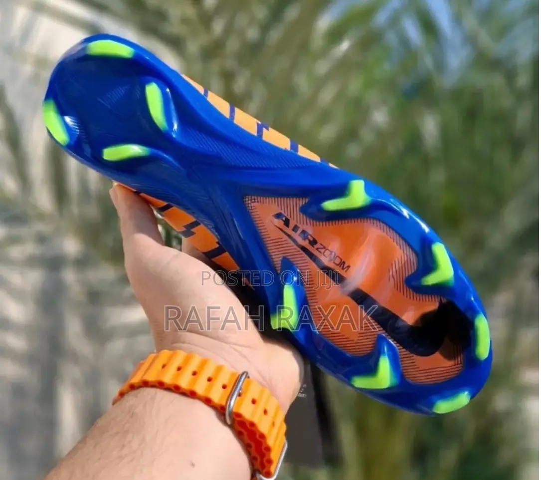Original Nike Air Zoom Mercurial Vapor 16 Elite Fg Blue Football Boots
