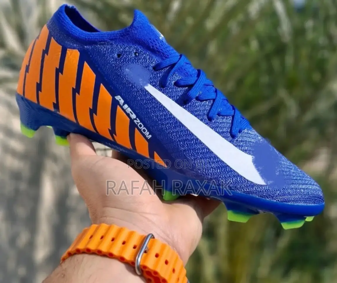 Original Nike Air Zoom Mercurial Vapor 16 Elite Fg Blue Football Boots
