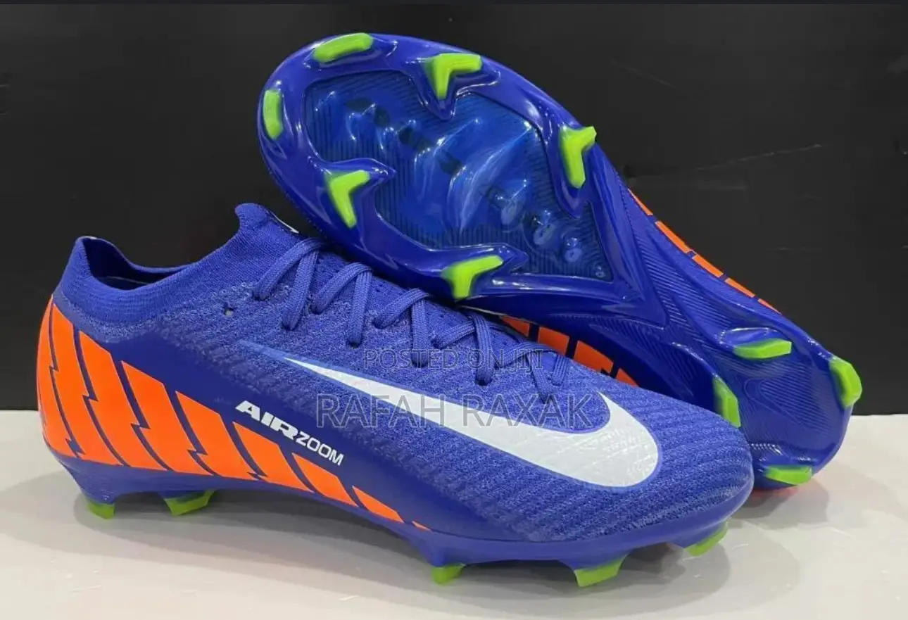 Original Nike Air Zoom Mercurial Vapor 16 Elite Fg Blue Football Boots