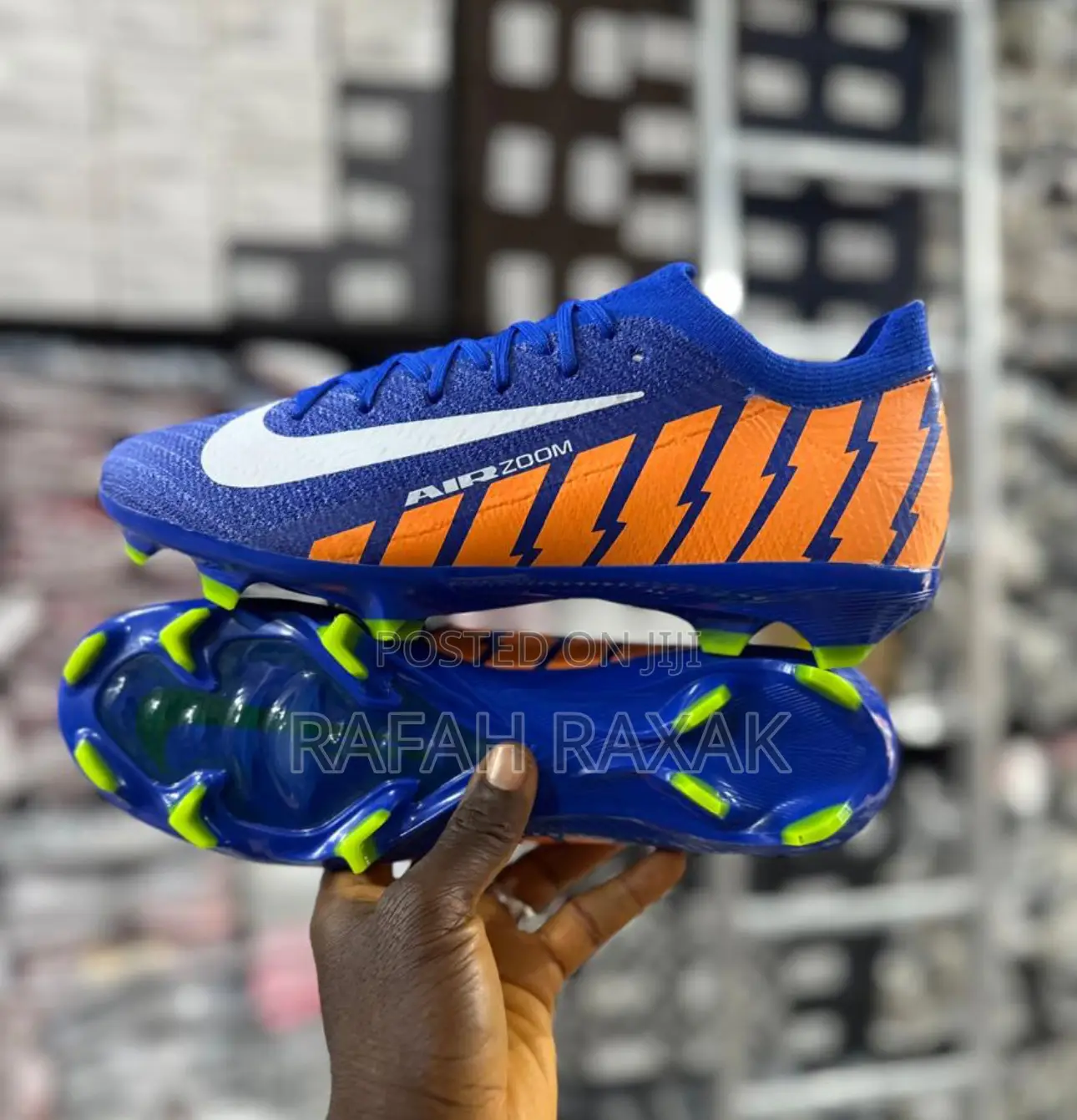 New Classic Blue Nike Zoom Mercurial Vapor 16 Elite Fg Football Boots