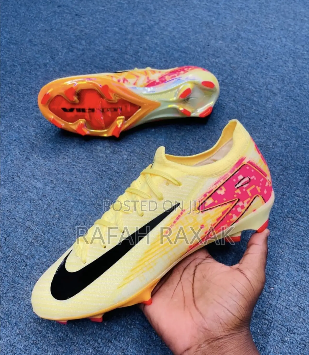 Men’S Nike Air Zoom Mercurial Vapor 16 Elite Fg Yellow Football Boots