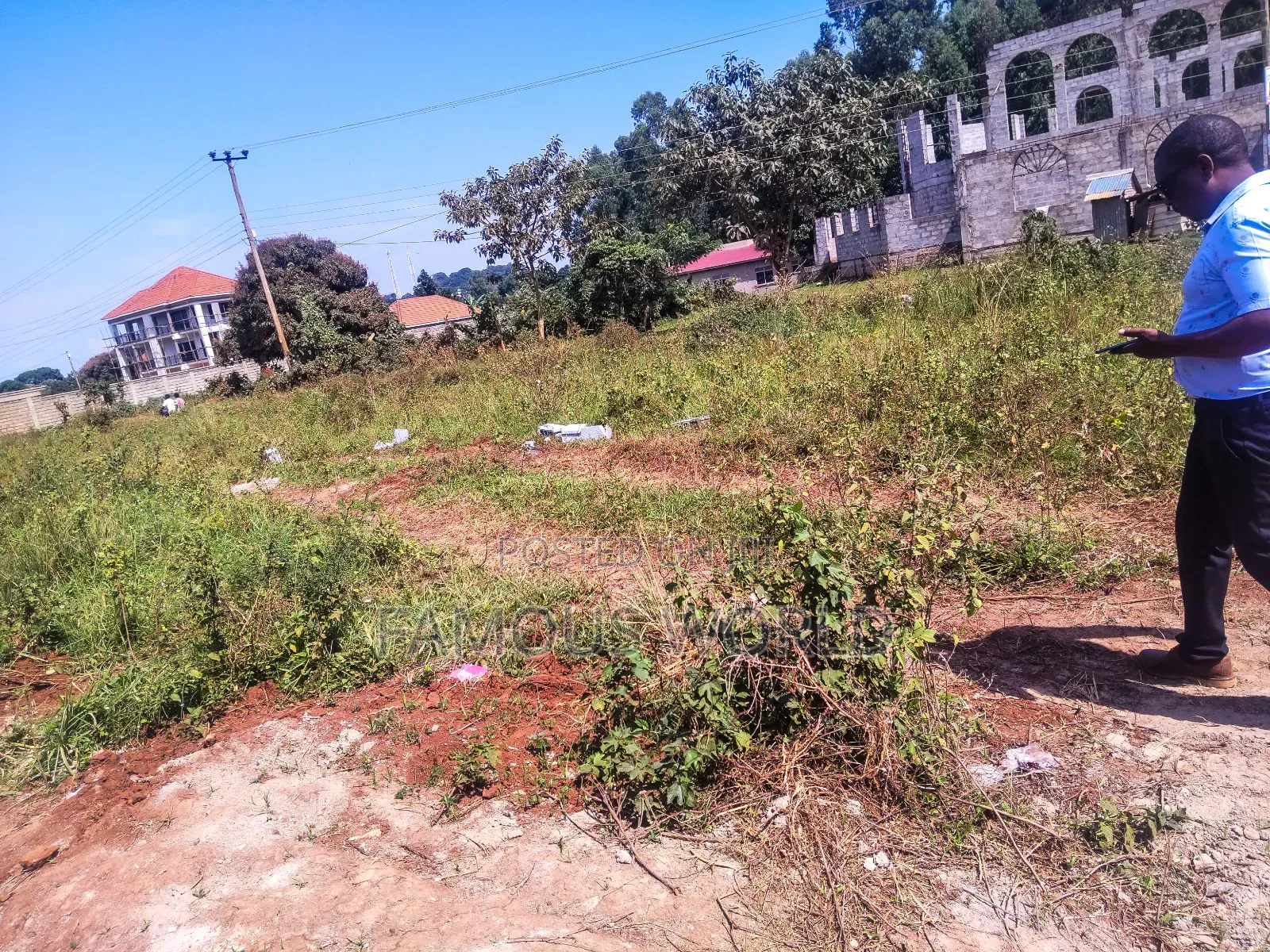 Nkumba Kigero Kasenyi Road Side 100 by 50 Mailo Titled Land on Sale