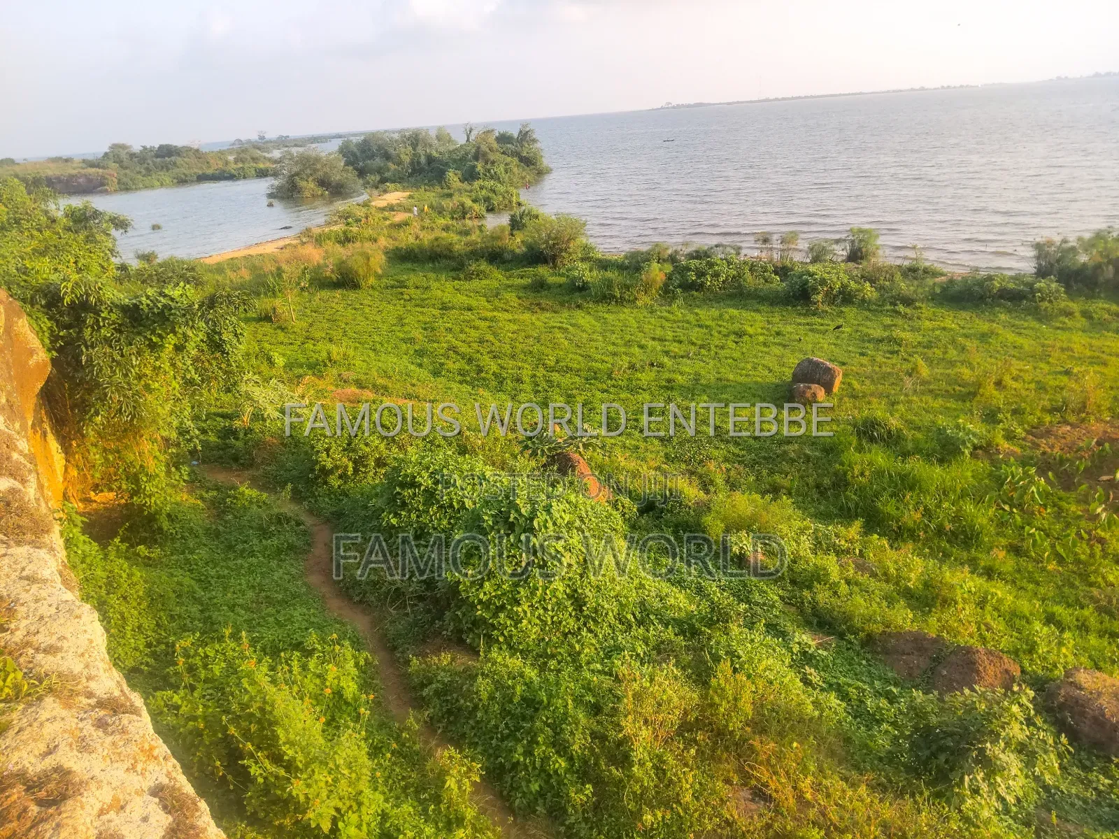 Lake Front Plots On Sale In Bussi Island Along Entebbe Cit