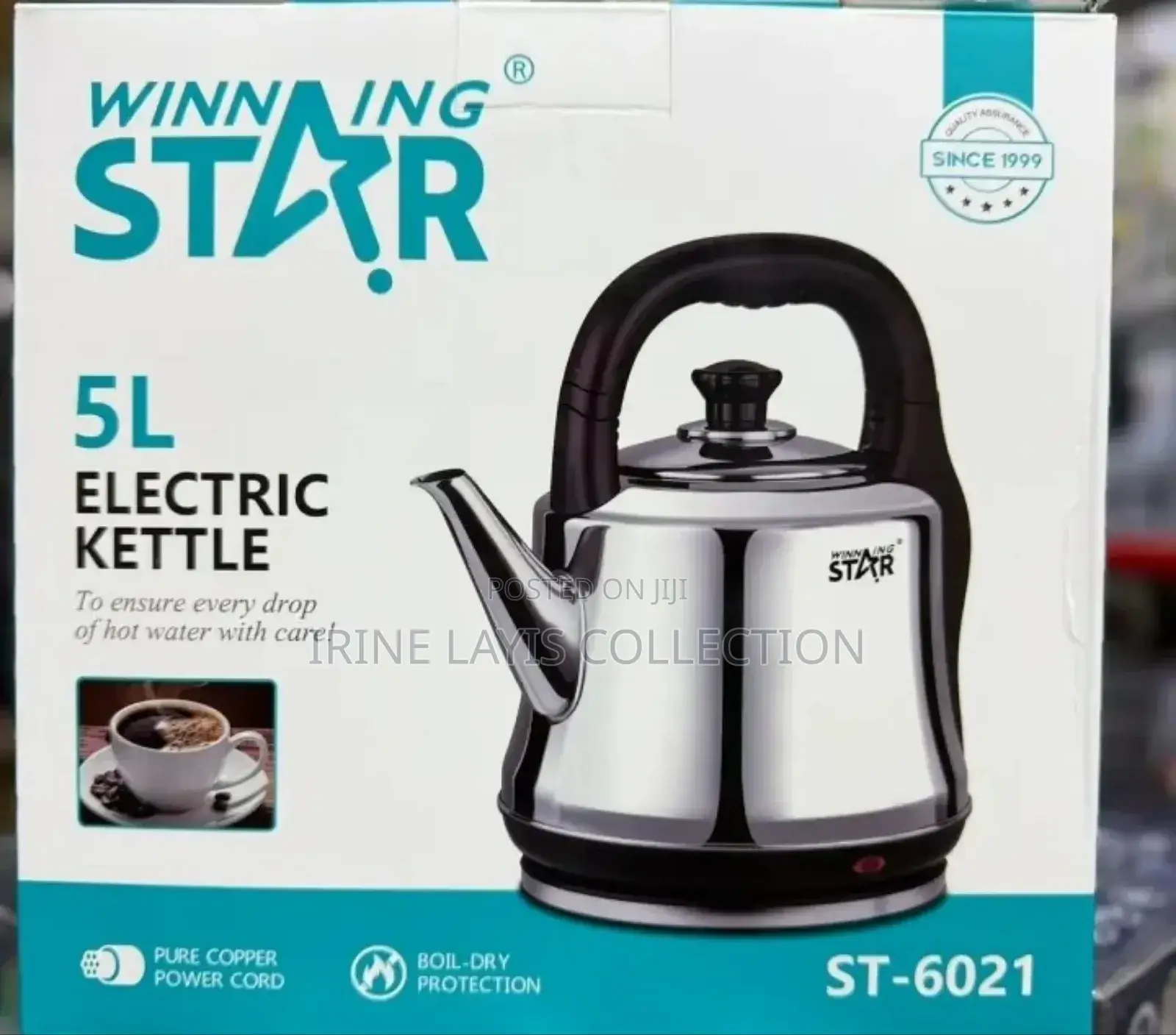 Winning Star 5 Liter Electric Kettle