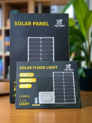 300w Blue Carbon Flood Light 4.0 - Solar Powered