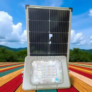 300w Blue Carbon Flood Light 4.0 - Solar Powered