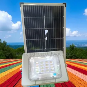 Heavy-Duty 300w Blue Carbon Solar Flood Light