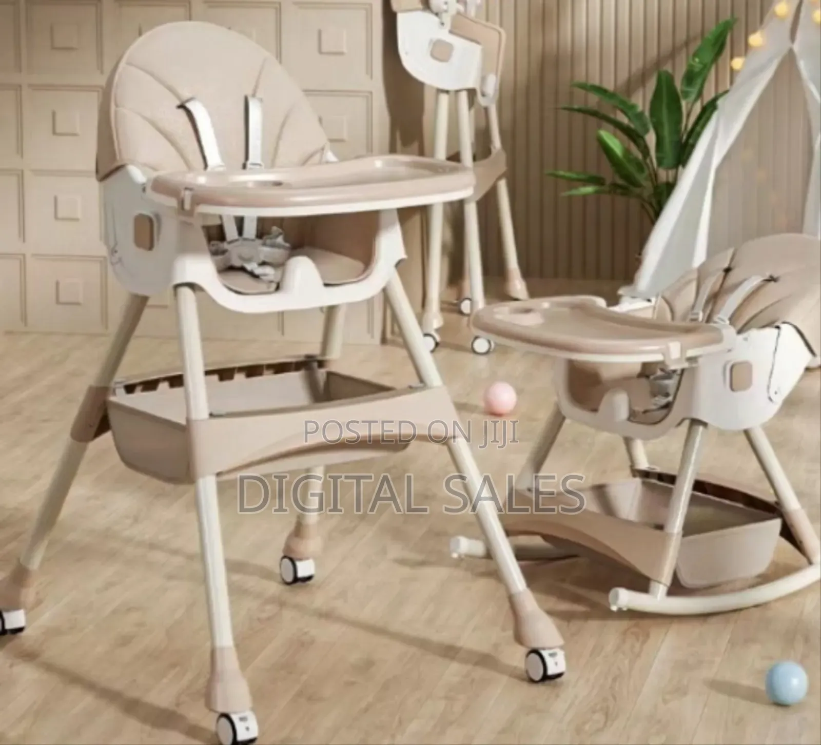 Baby High Feeding Chair Set/3-in-1feeding Chair Kid's Furnit