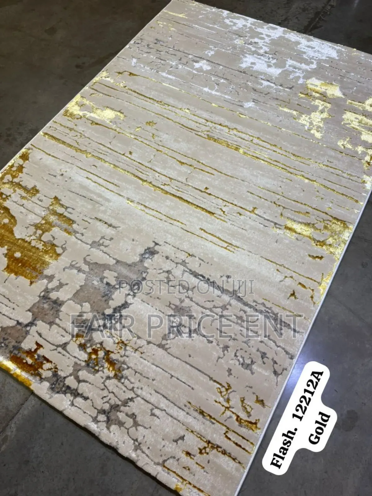 Noble Executive Center Carpet.2*3 Metres. ( Gold)