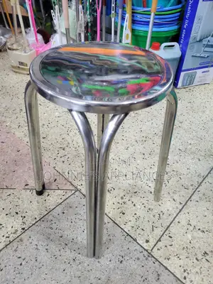 Round $ Square Shape Stainless Steel Chairs