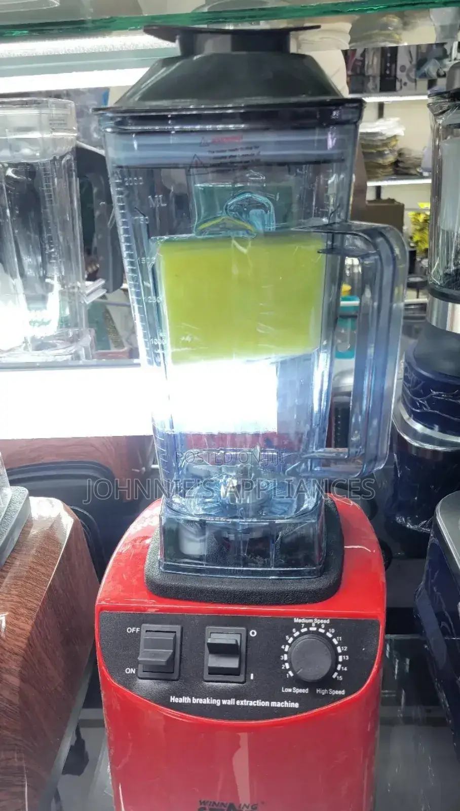 Winning Star Commercial Blender 2l