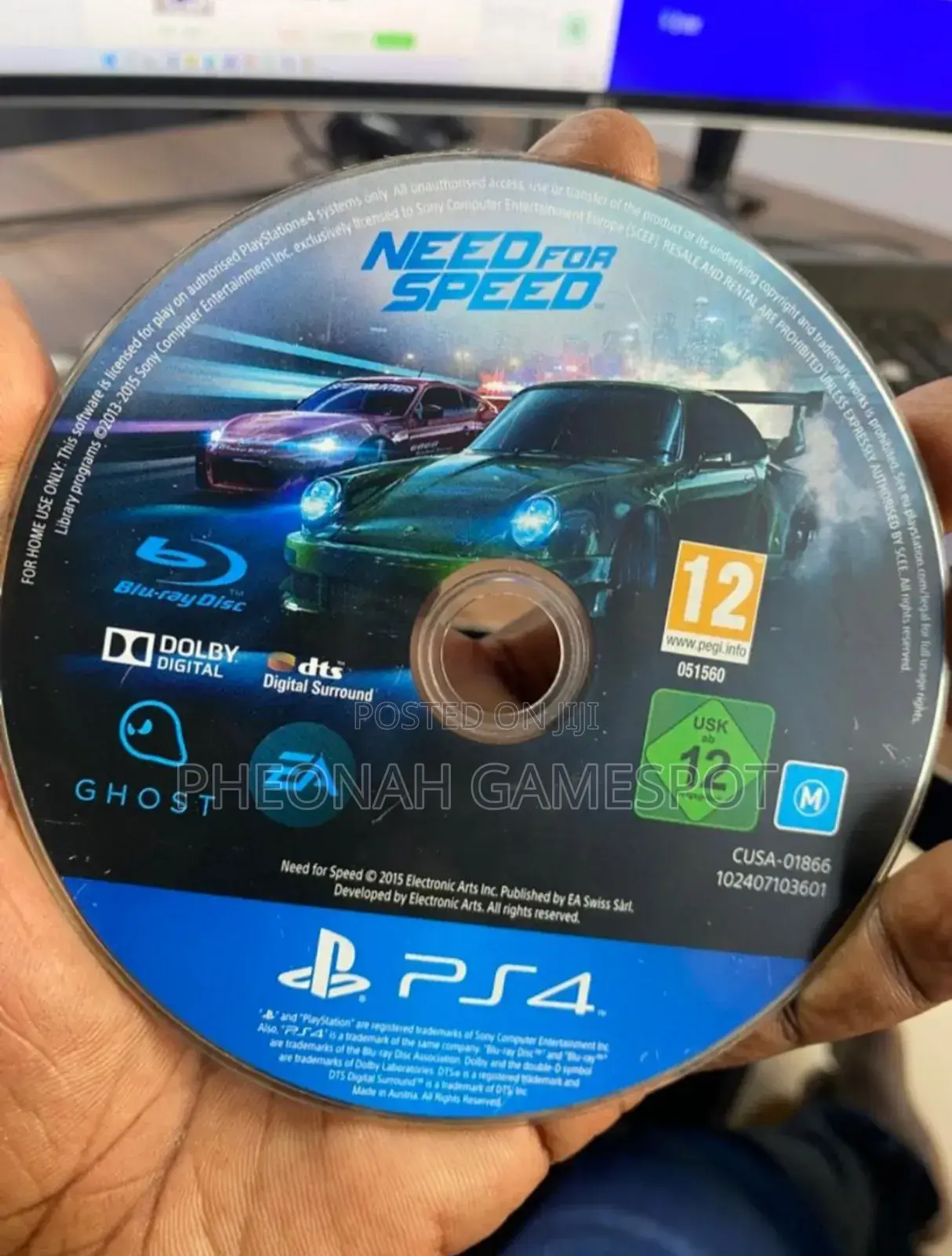 Need for Speed Ghost for Ps4