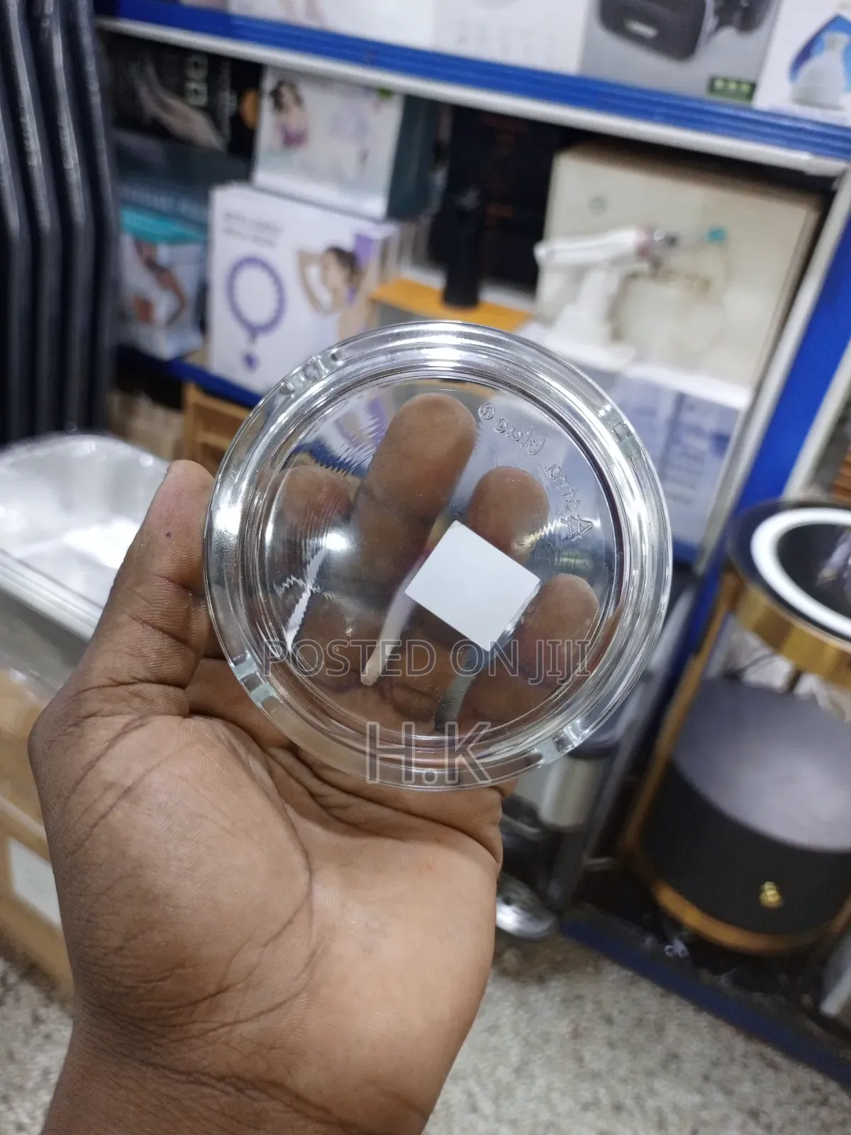 Clear Glass Ashtray