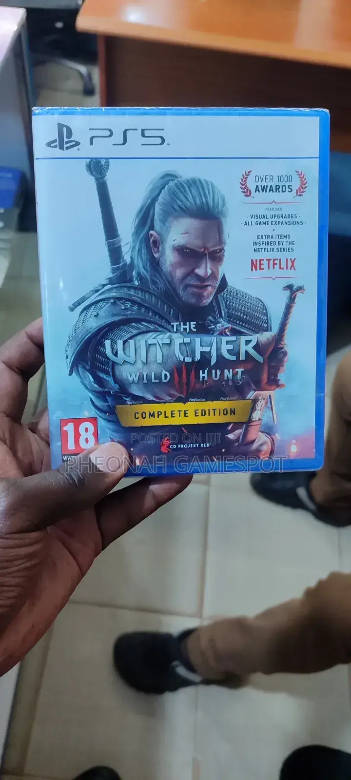 The Witcher Wild Hunt Game Cd For Ps5