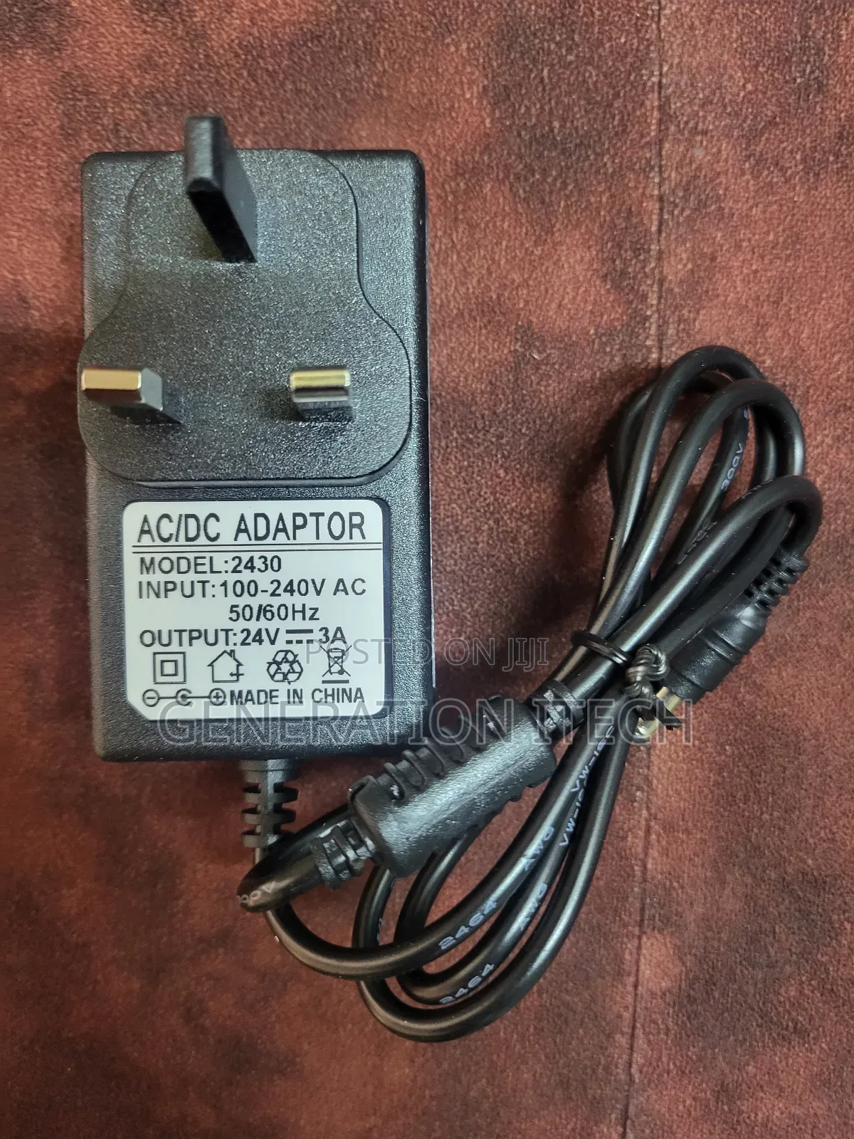 Ac and Dc Power Adapter 24v- 3a