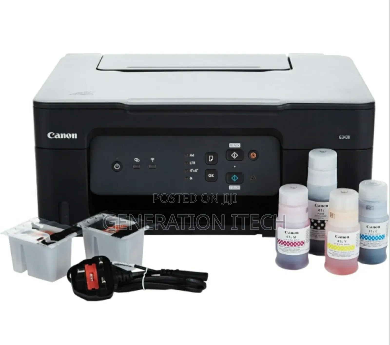 Canon Pixma G3430 Wireless Printer - 3 in 1 - Print, Scan and Copy