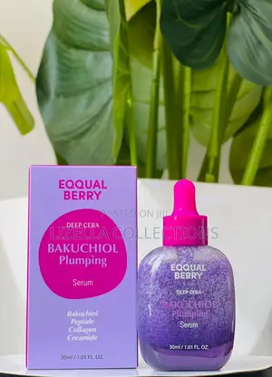 Eqqual Berry Bakuchiol Plumping Serum (Natural Alternative to Retinol)