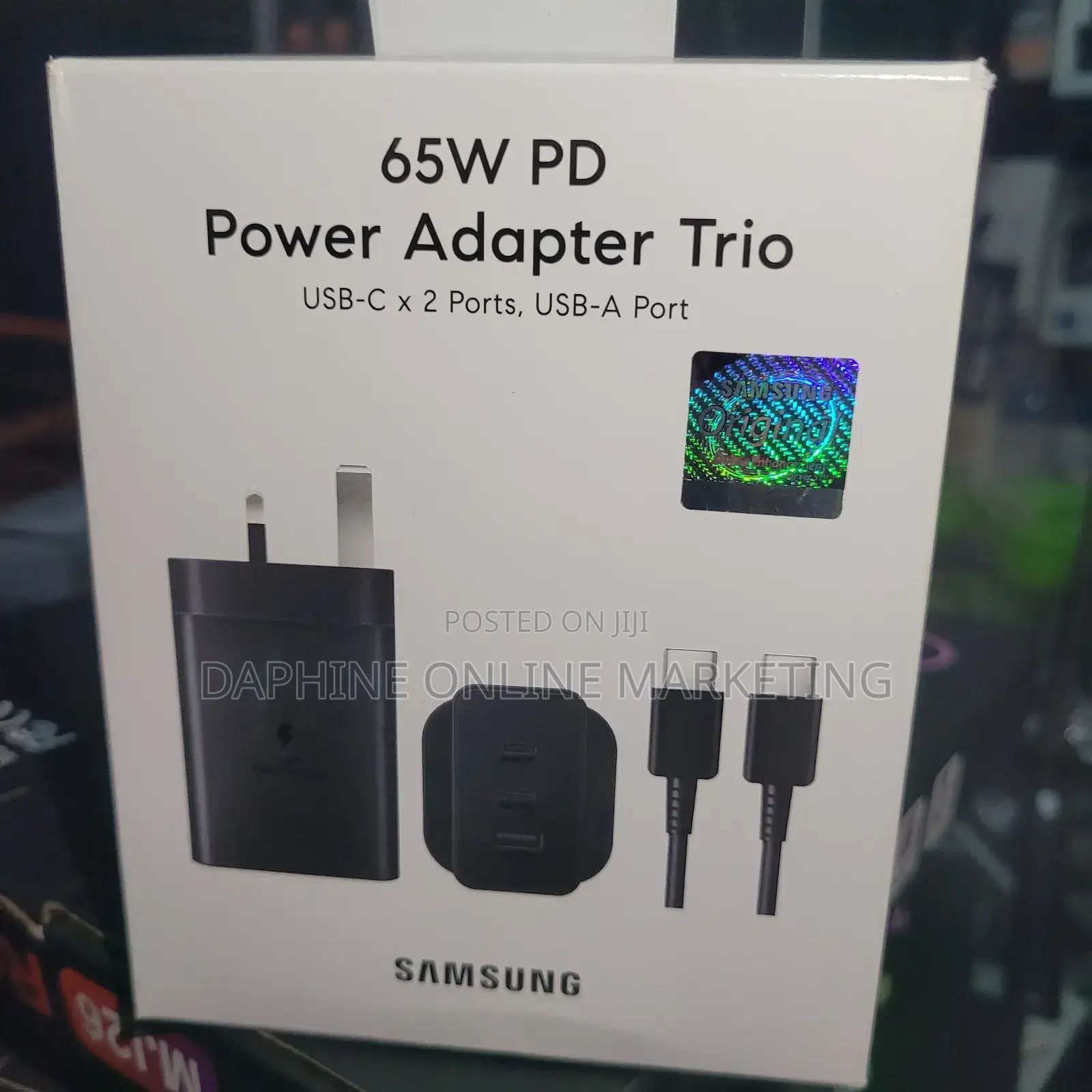 Original 65w Pd Power Adapter Trio Samsung, Super Fast Charger Samsung