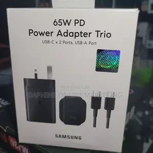 Original 65w Pd Power Adapter Trio Samsung, Super Fast Charger Samsung