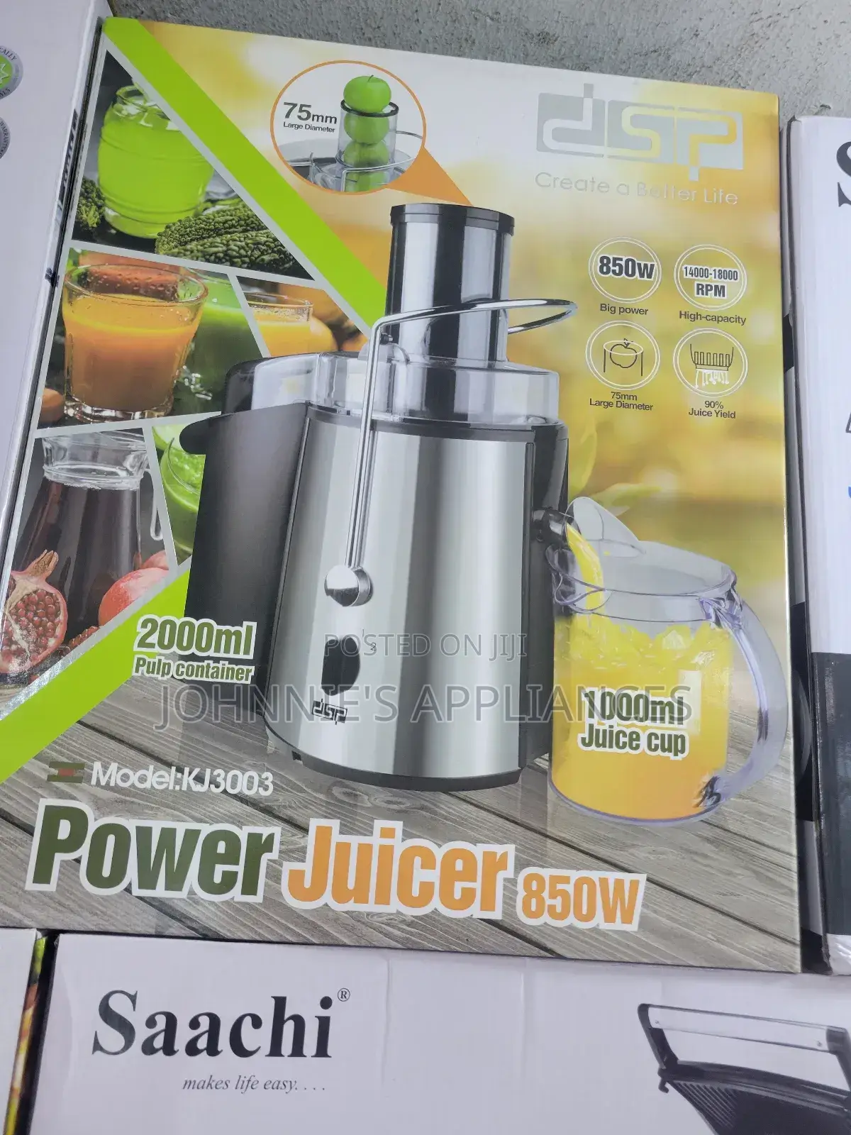 DSP Electric Powerful Heavy Duty Juicer Extractor With 850watts