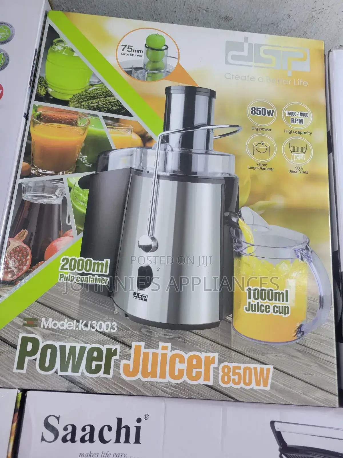 DSP Electric Powerful Heavy Duty Juicer Extractor With 850watts
