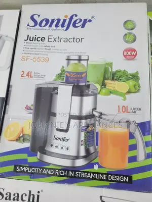 Sonifer Electric Juice Extractor Heavy Duty for Business Purposes