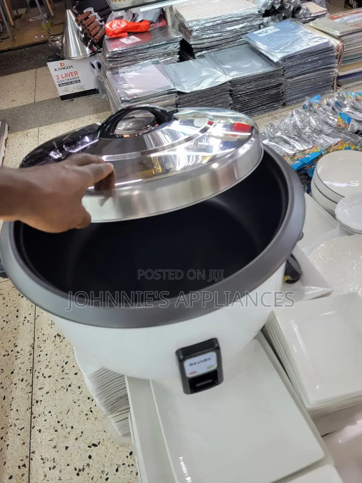 Sovidio Electric Commercial Rice Cooker Heavy Duty 28l