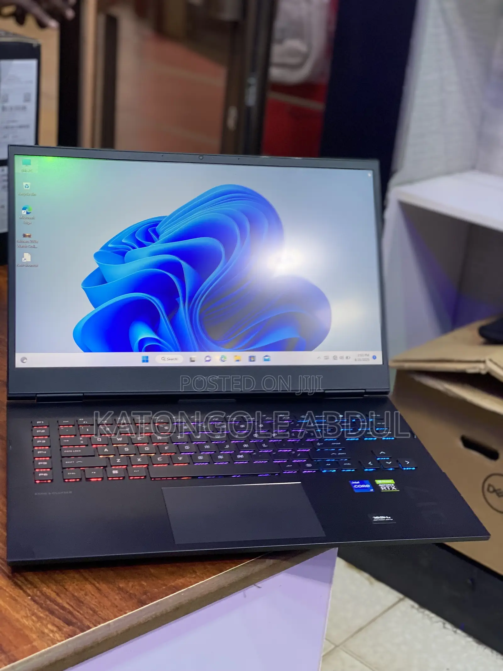 New Laptop HP Omen 17 32GB Intel Core I7 SSD 1T