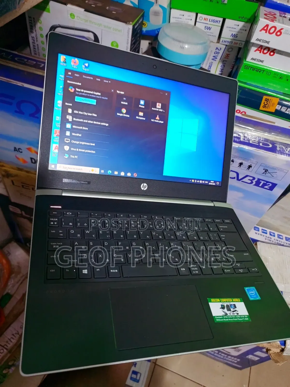 New Laptop HP EliteBook 840 G3 4GB Intel Core I5 HDD+SSD 128GB