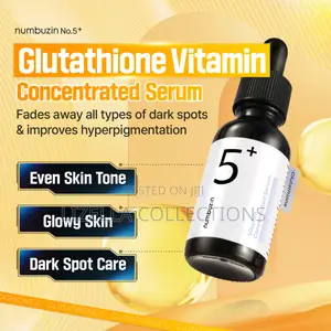 5+ Glutathione Vitamin Concentrated Serum( Dark Spots, Acne Scars
