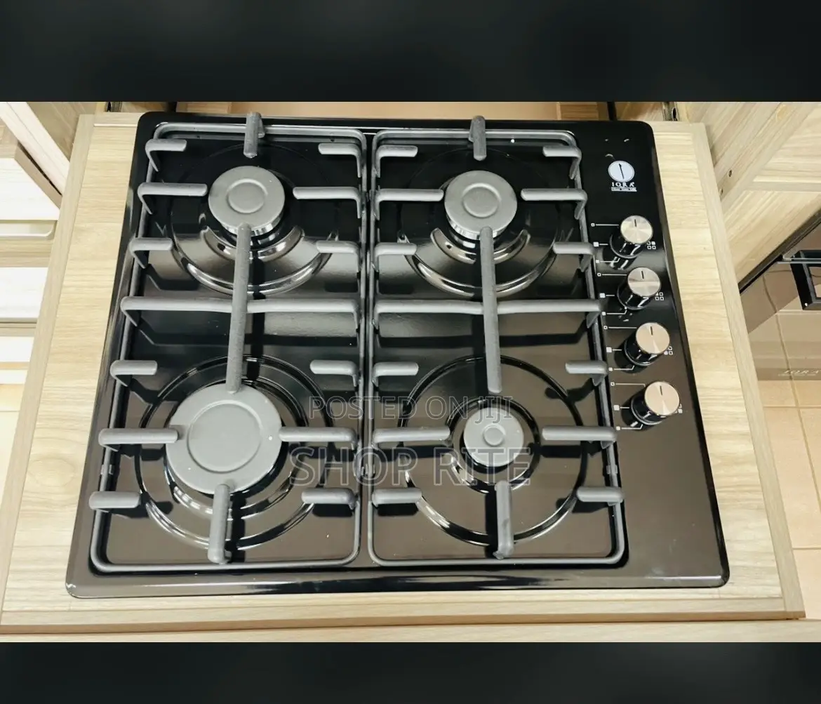 Iqra 4 Gas Hob Glass Top 60/60cm