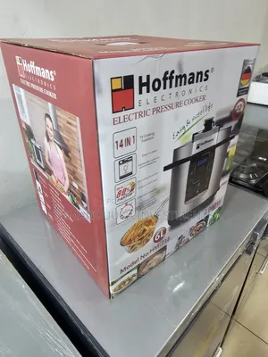 Hoffmans 6 Litres Electric Pressure Cooker With a Food Steamer