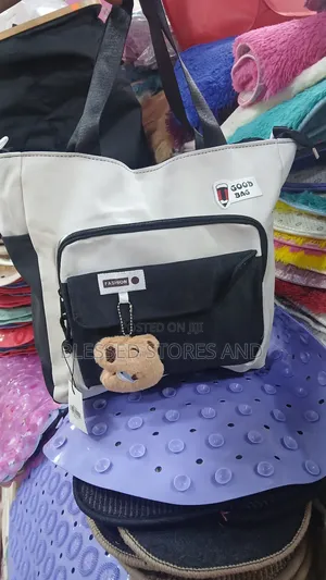 Black And White Totebag