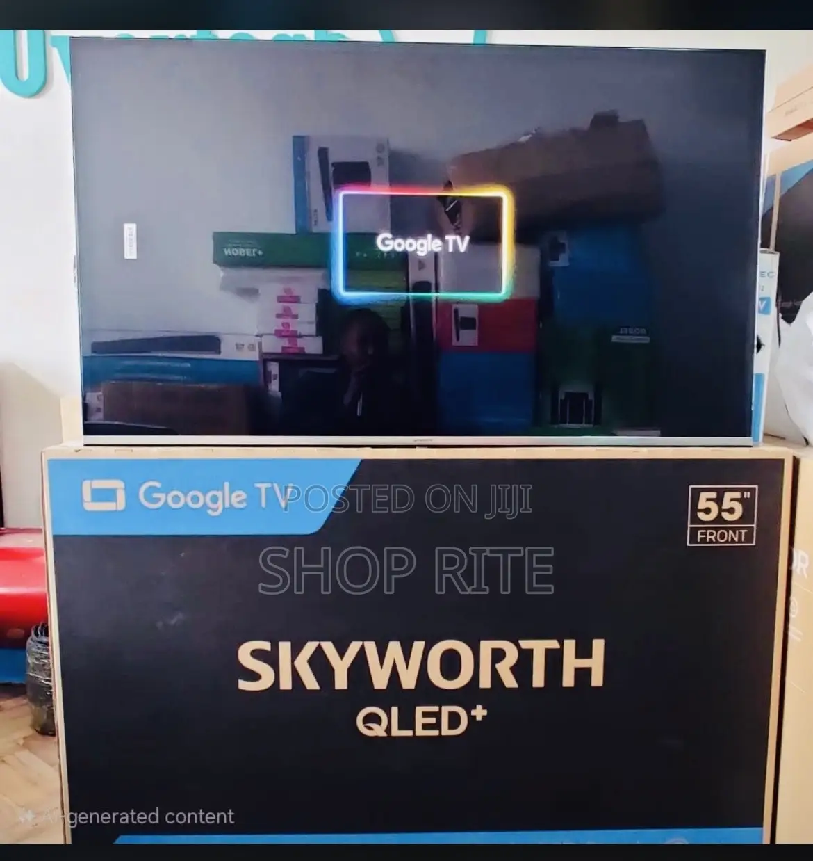 Sky Worth 55 Inches Qled Google Smart4 K TVS