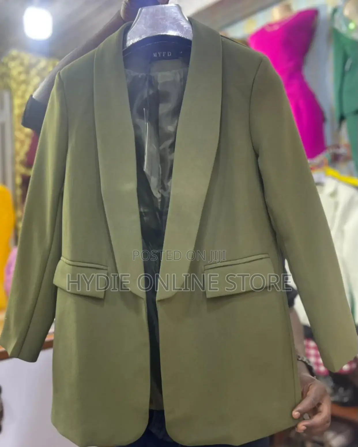 Ladies Button Blazers