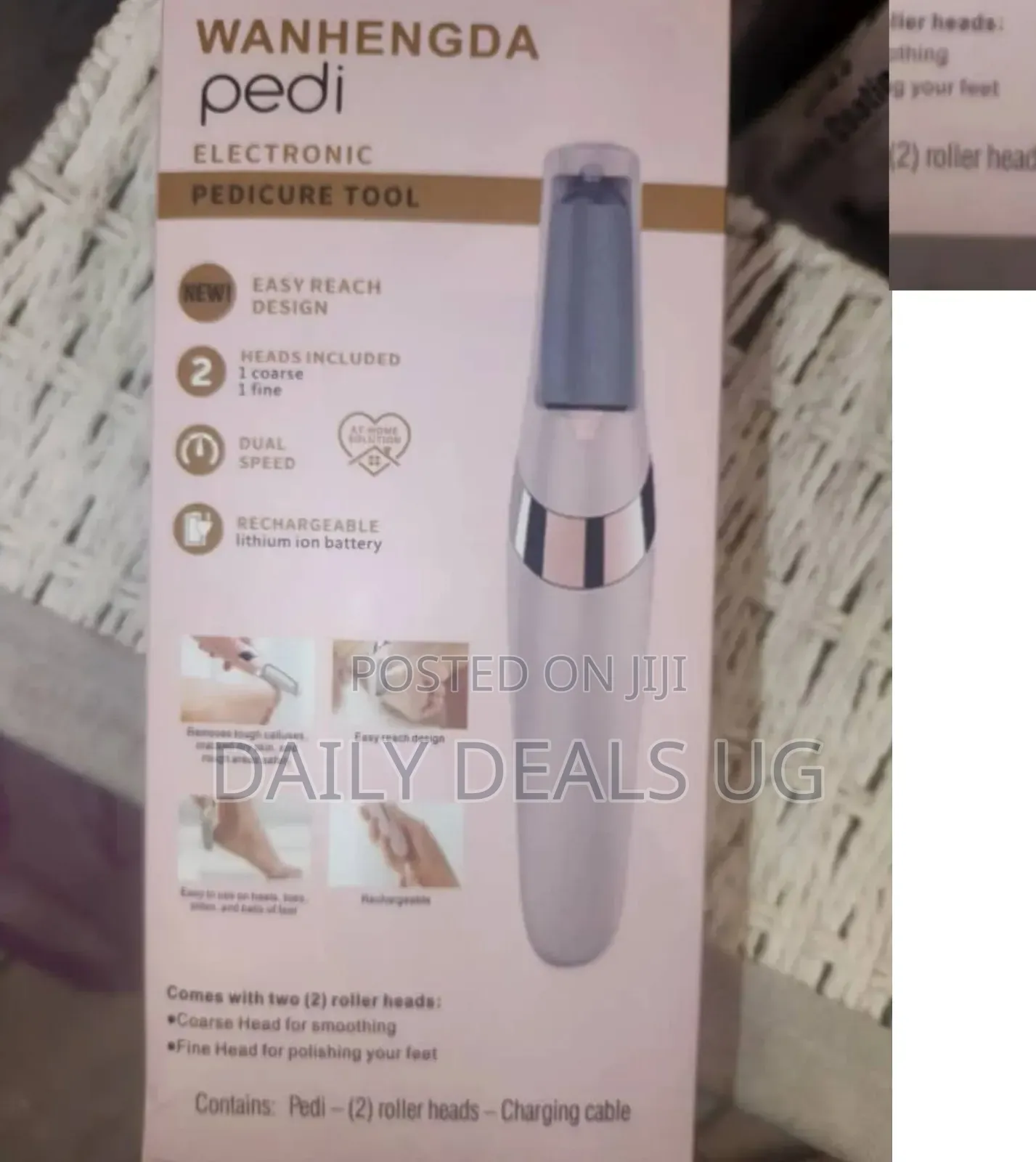 Flawless Pedi Electronic Pedicure Tool