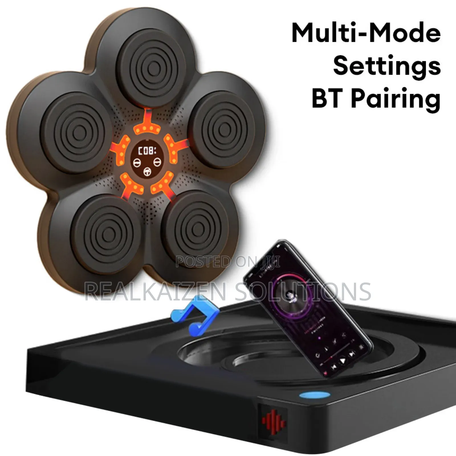 Musical Bluetooth Smart Game Target Boxing Machine Trainer