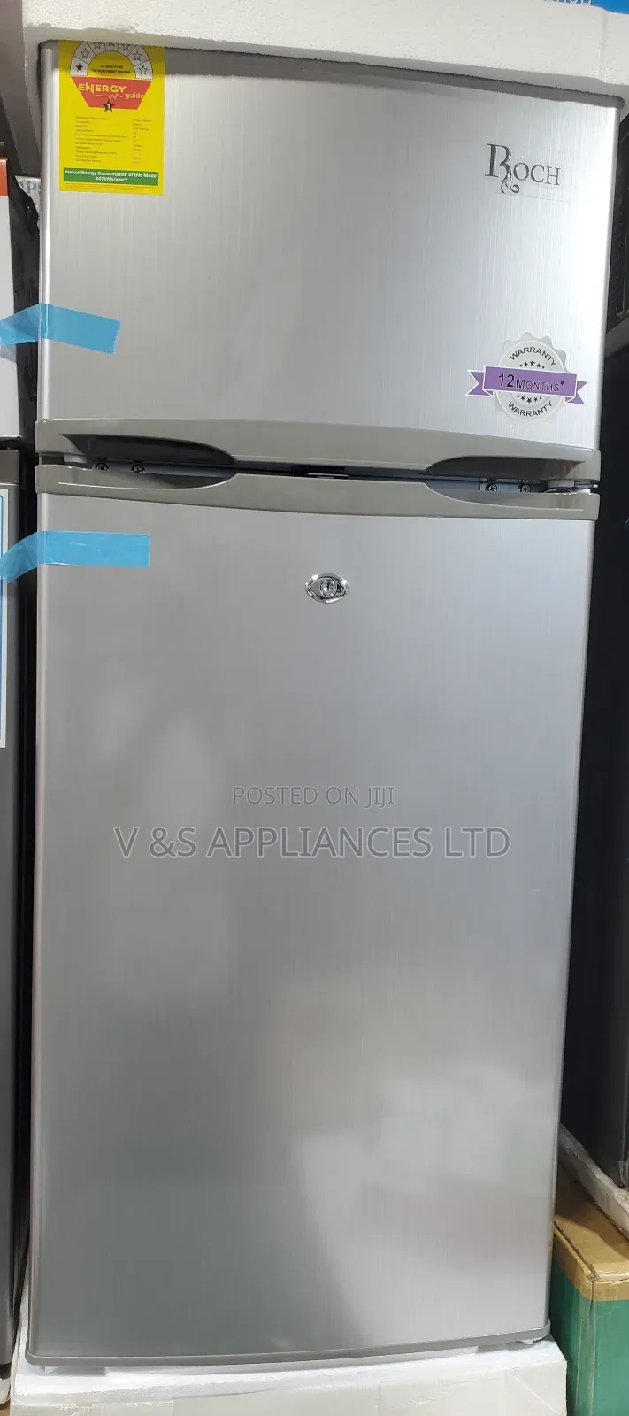 140l Roch Double Door Fridge