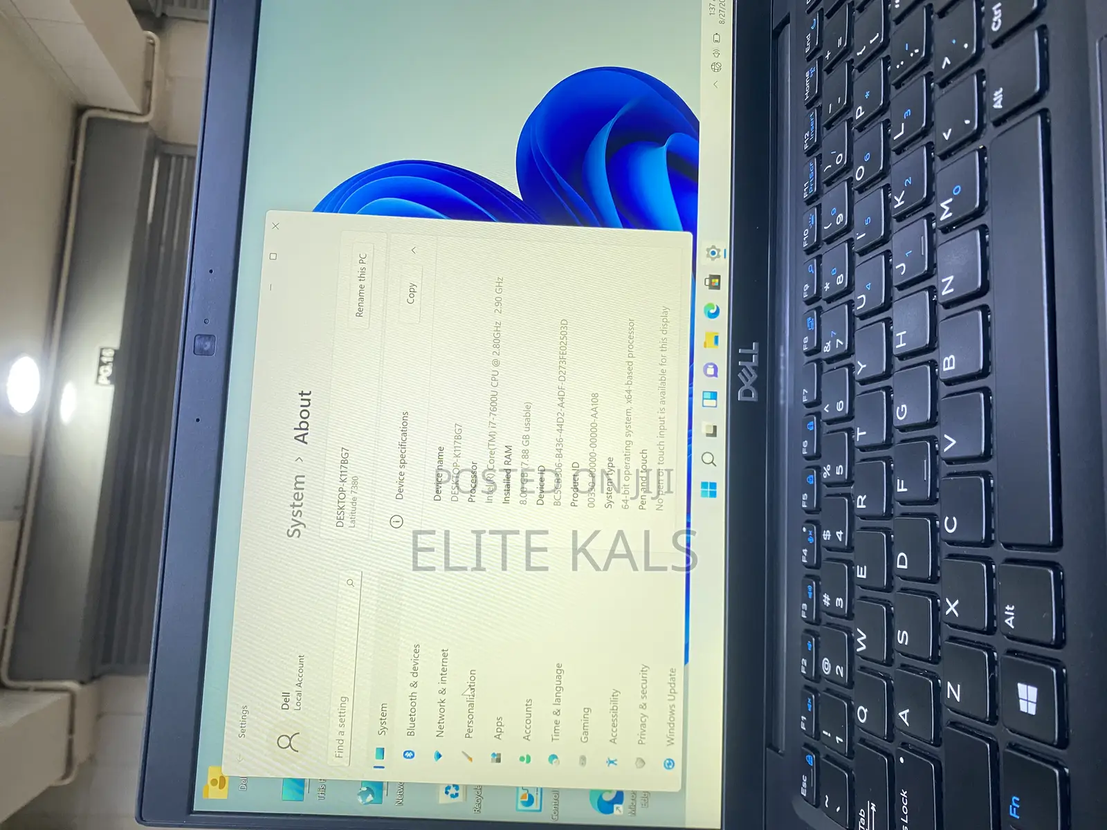 Laptop Dell Latitude 7380 16GB Intel Core I7 SSD 256GB