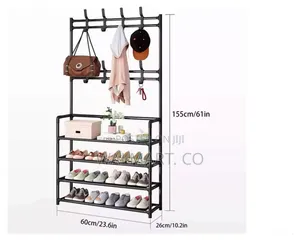 4 Tier Multipurpose Shoe Rack
