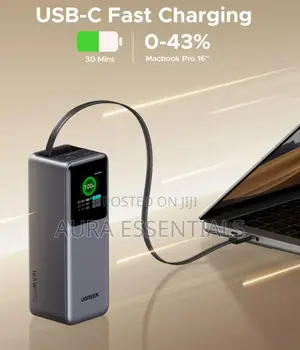 Ugreen Nexode 20000mah 130w Fast Charging Power Bank.