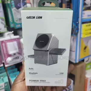 Greenlion Power Trio Magsafe 15w, Wireless Magsafe Charger