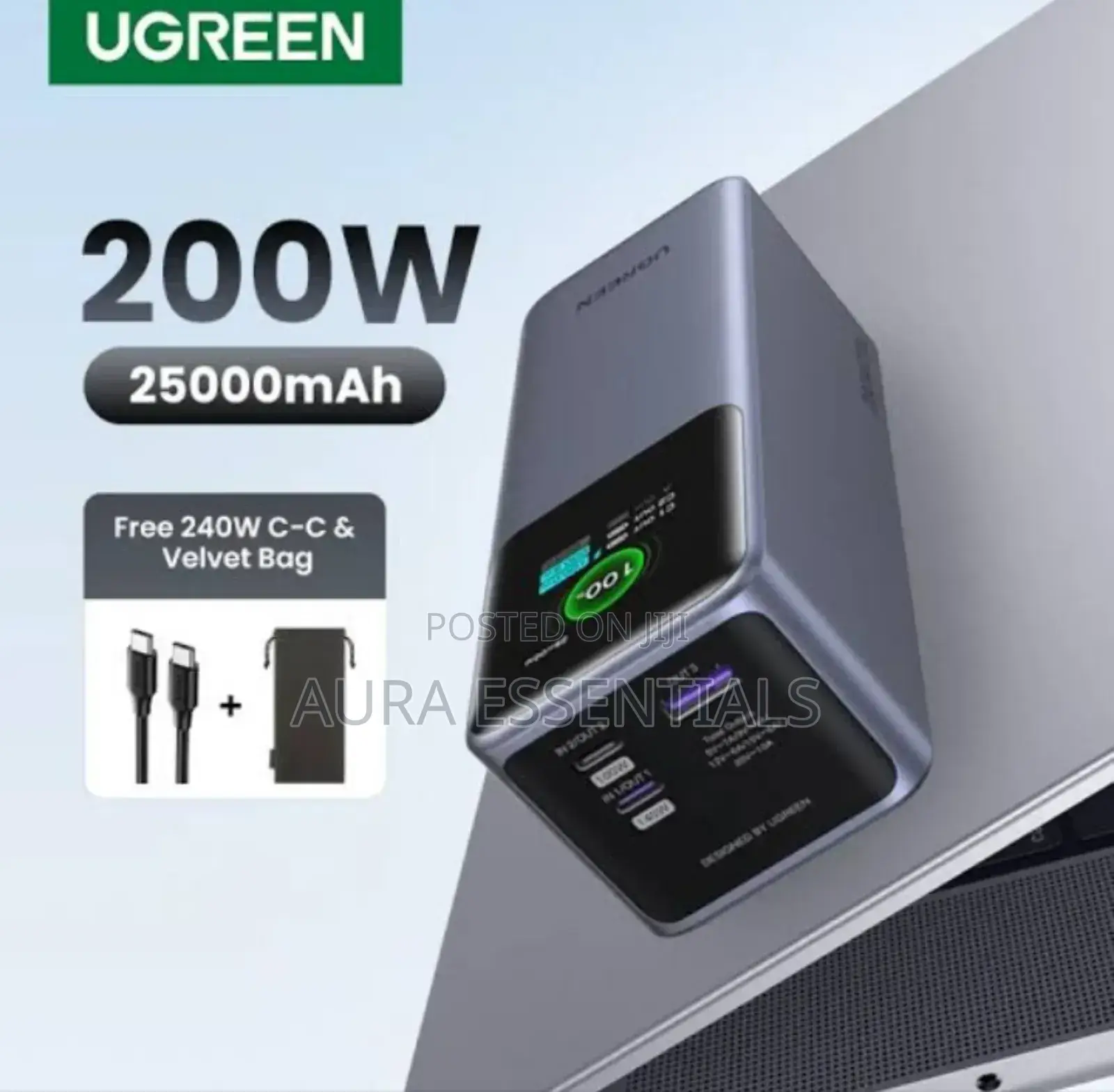 Ugreen Nexode 25000mah 200w Fast Charging Power Bank