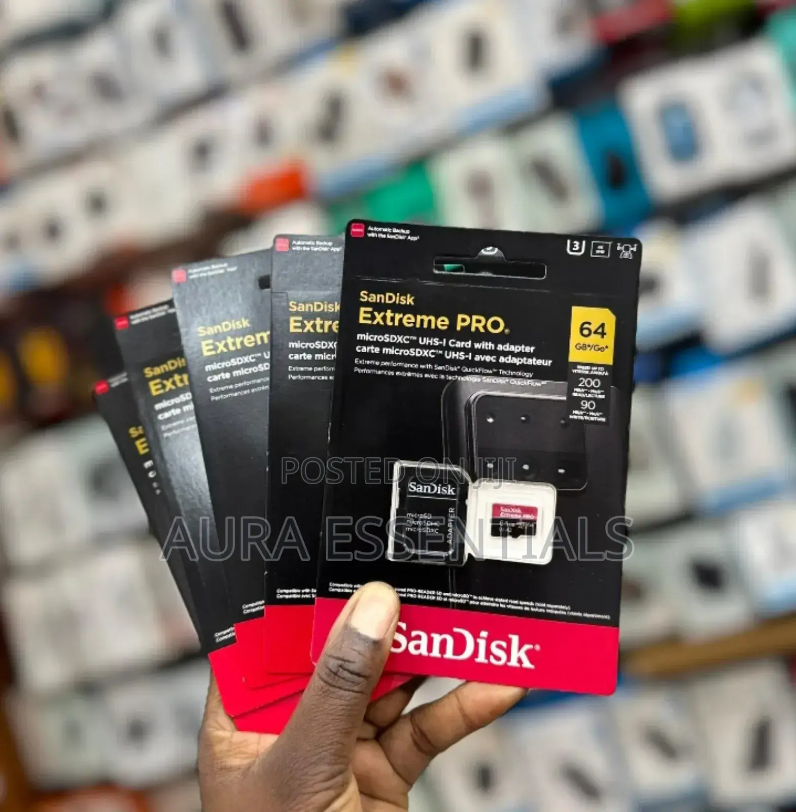 Sandisk Extreme Pro Microsdxc Uhs-I Memory Cards 64gb